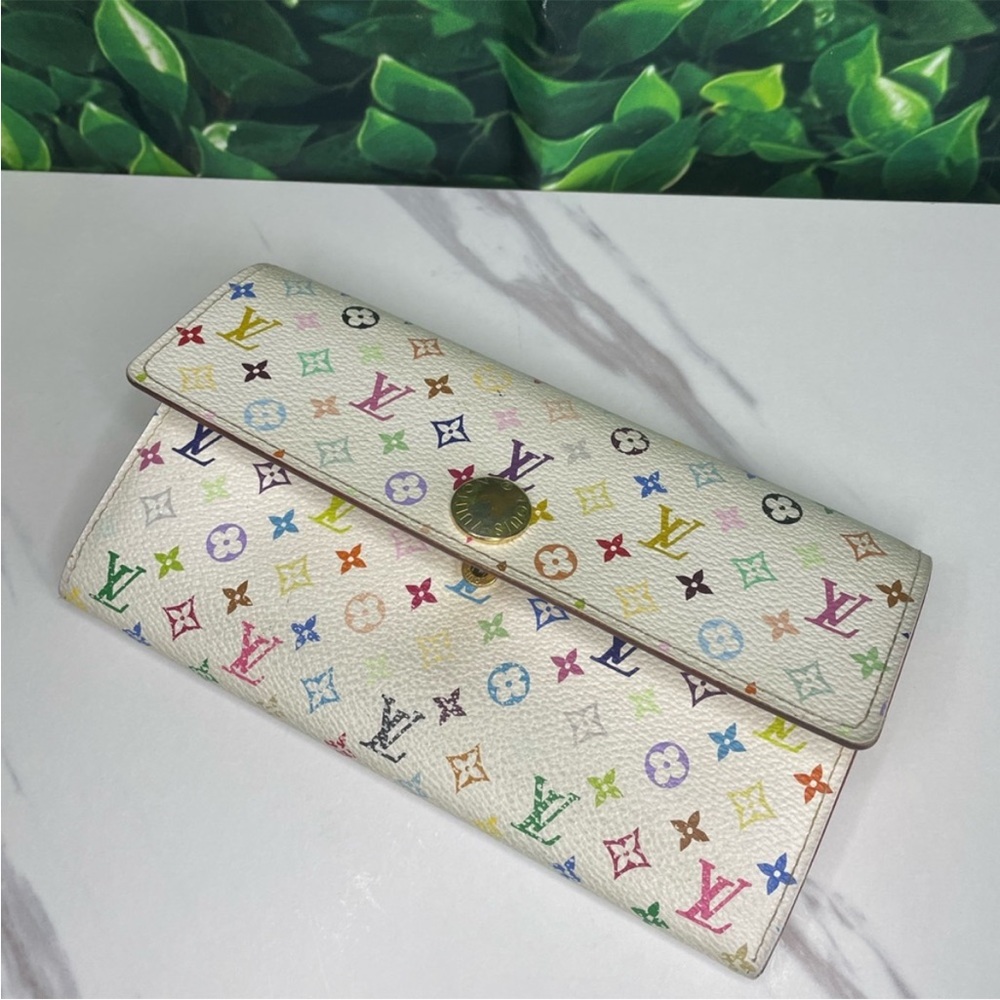 Louis Vuitton multi colored wallet - Picture 15 of 16